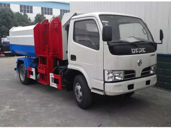 東風小多利卡掛桶式垃圾車配套塑料垃圾桶